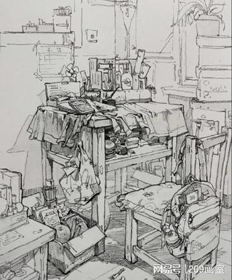 美術校考備戰 速寫場景中的室外設施工程施工素材解析